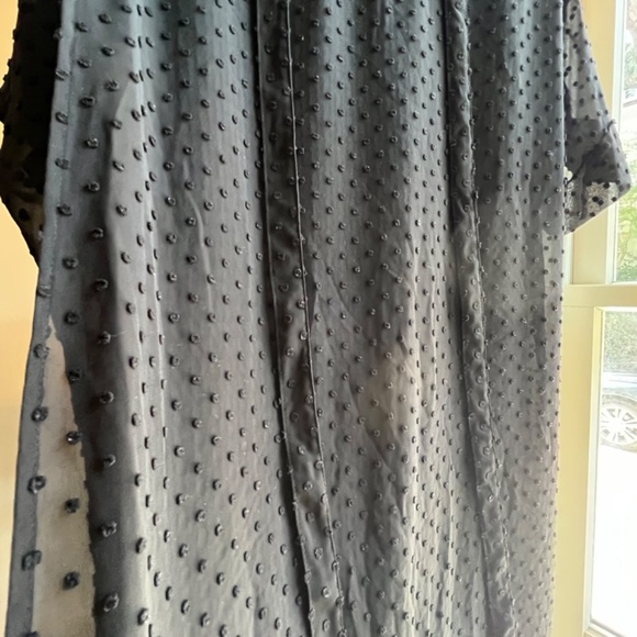 Vetta The Convertible Wrap Dot Dress Black Size M - Picture 6 of 16